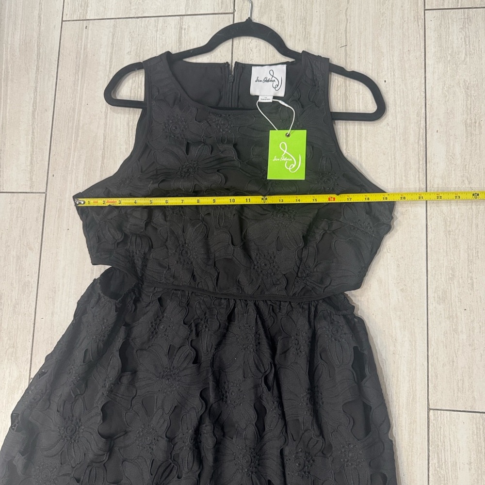 Sam Edelman Black Lace Midi Dress - Picture 6 of 12